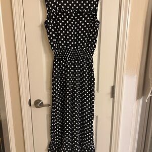 Polka Dot Sleeveless jumpsuit